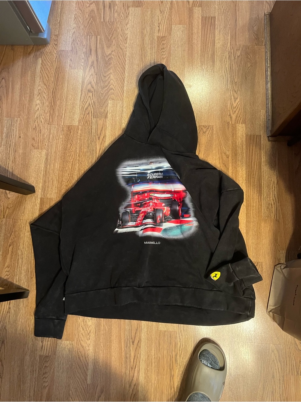 Mens Puma Ferrari Vegas Graphic Hoodie (635996 01) Size XXL